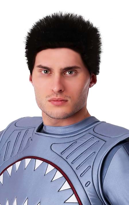Men's Sharky Superhero Costume Wig - US 1204