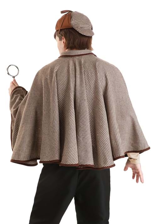 Sherlock Holmes Hat and Poncho Costume Kit for Adults - US 8518