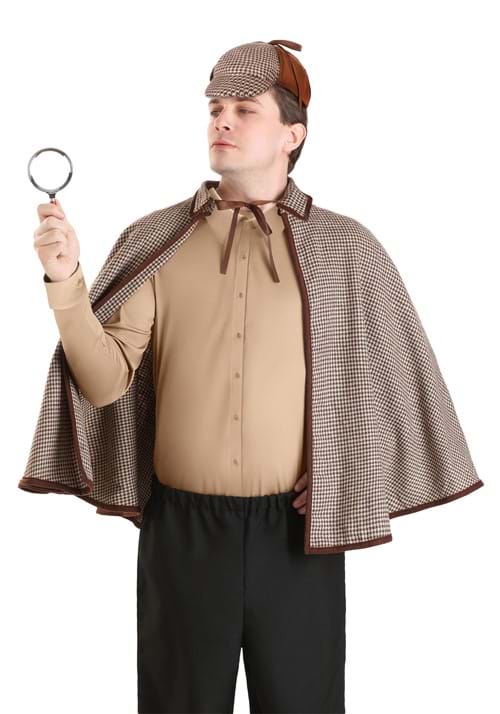 Sherlock Holmes Hat and Poncho Costume Kit for Adults - US 8518