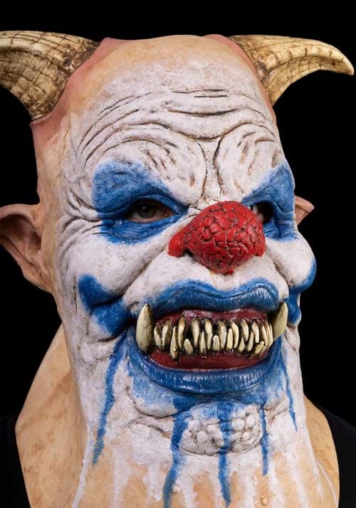 Adult Shitz the Clown Latex Mask From Immortal Masks - US 3455