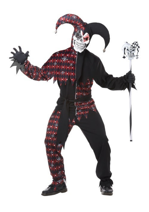 Adult Sinister Jester Costume - US 2467
