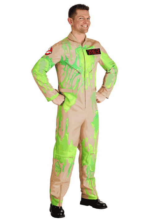 Slime-Covered Ghostbusters Costume for Adults - US 0754