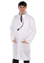 Adult Standard White Doctor Coat Costume - US 4519