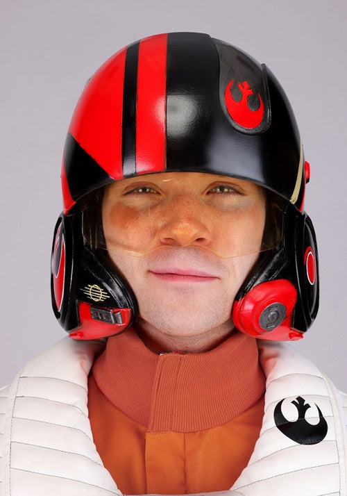 Men's Star Wars Deluxe Poe Dameron Costume Pilot Suit - US 9383