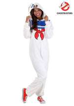 Adult Stay Puft Marshmallow Man Costume Onesie - US 8476