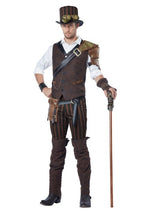 Adult Steampunk Adventurer Costume - US 5526