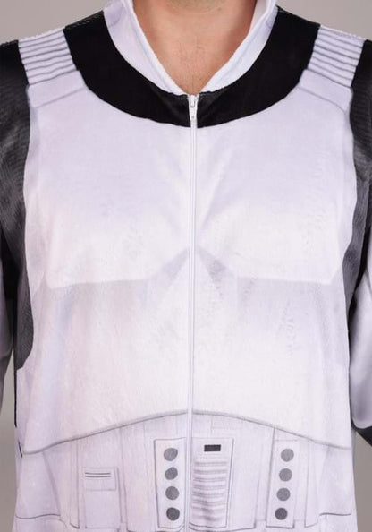 Adult Deluxe Star Wars Stormtrooper Costume Onesie - US 7482