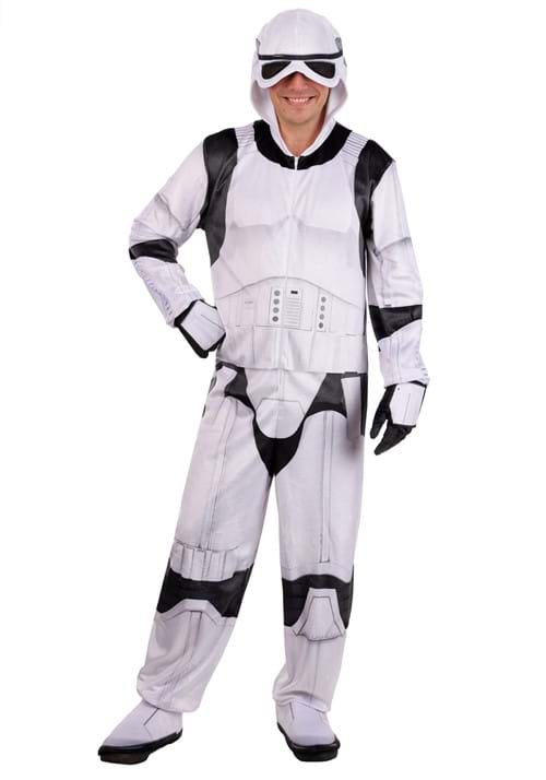 Adult Deluxe Star Wars Stormtrooper Costume Onesie - US 7482