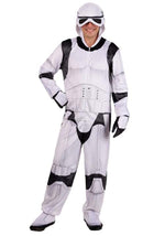 Adult Deluxe Star Wars Stormtrooper Costume Onesie - US 7482