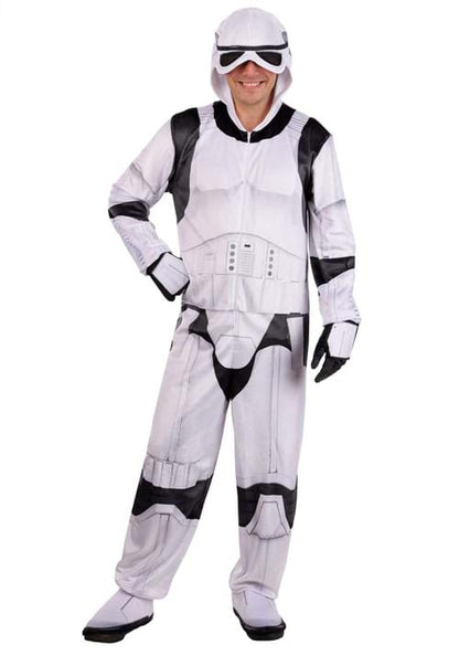 Adult Deluxe Star Wars Stormtrooper Costume Onesie - US 7482