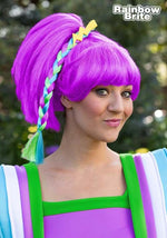 Women's Stormy Rainbow Brite Costume Wig - US 2791