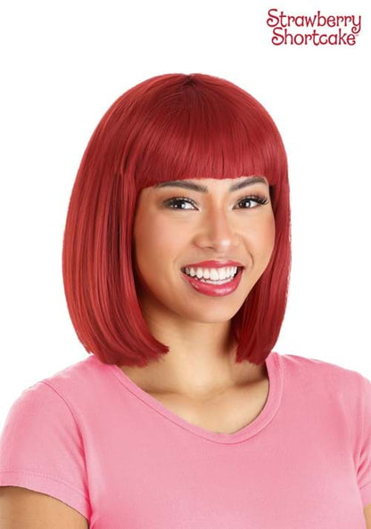 Strawberry Shortcake Costume Wig for Women - US 7242