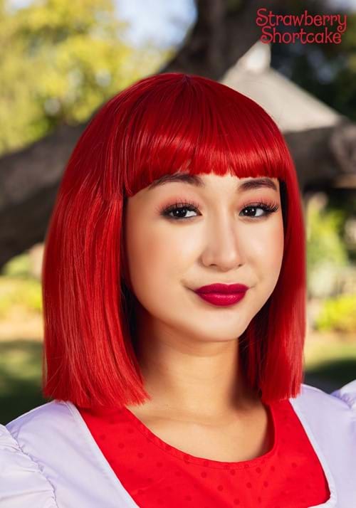 Strawberry Shortcake Costume Wig for Women - US 7242