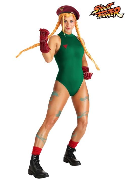 Street Fighter Cammy Costume for Women - US 9934