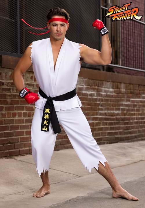 Men's Street Fighter Ryu Costume - US 5305