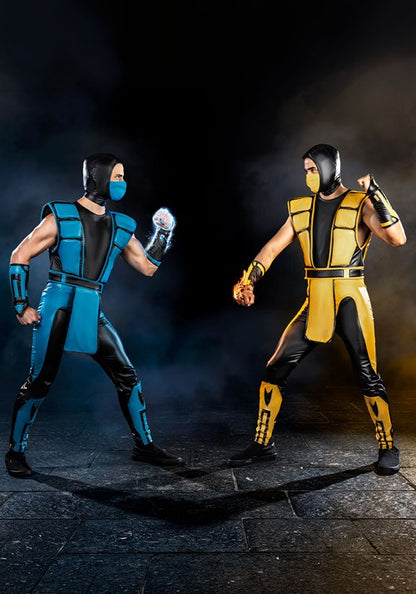 Men's Sub-Zero Mortal Kombat Costume - US 9479