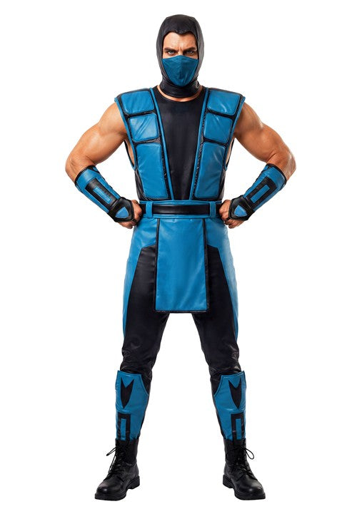 Men's Sub-Zero Mortal Kombat Costume - US 9479