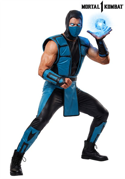 Men's Sub-Zero Mortal Kombat Costume - US 9479
