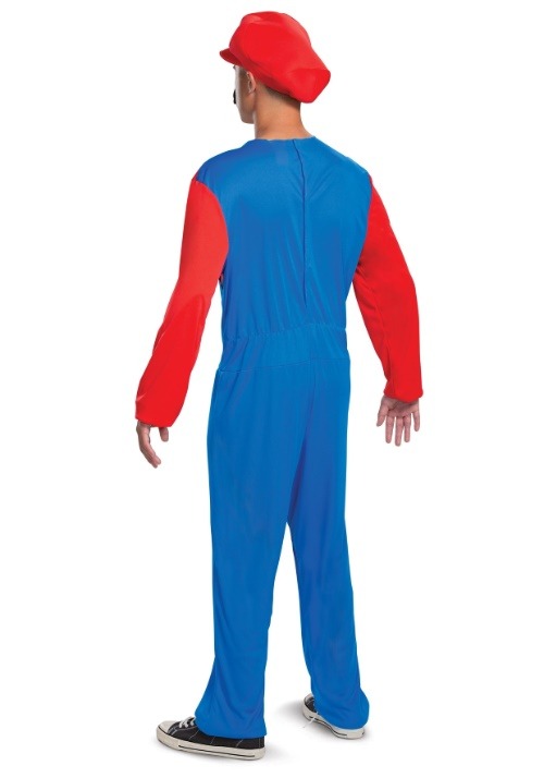 Adult Super Mario Official Mario Costume - US 6609