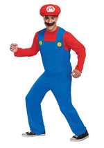 Adult Super Mario Official Mario Costume - US 6609