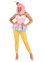 Sweet Treat Ice Cream Costume for Women - US 3824