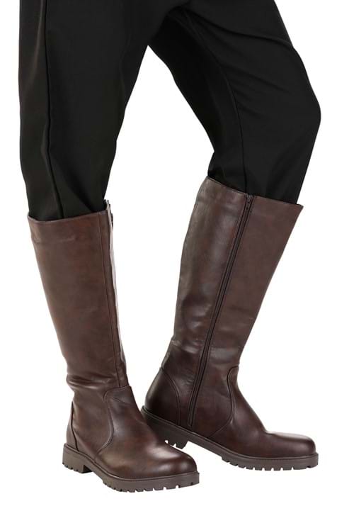 Adult Tall Brown Costume Boots - US 0394