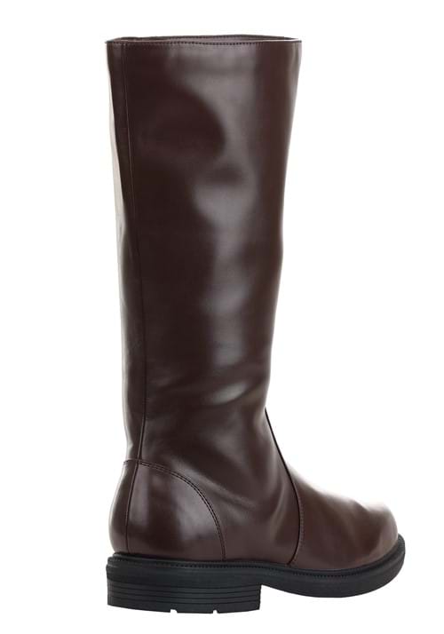 Adult Tall Brown Costume Boots - US 0394