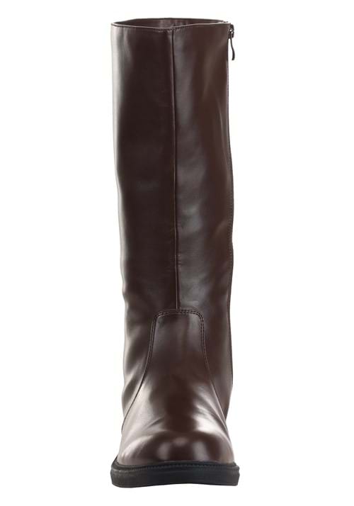 Adult Tall Brown Costume Boots - US 0394