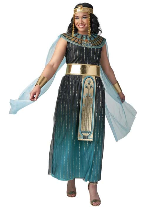 Teal Ombre Cleopatra Costume for Women - US 3135