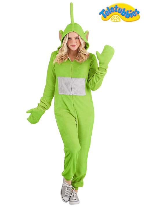 Teletubbies Dipsy Jumpsuit Costume for Adults - US 0801