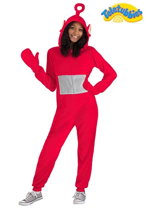 Teletubbies Po Jumpsuit Costume for Adults - US 9967