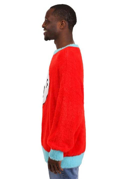 Dr. Seuss Adult Thing 1 & 2 Christmas Sweater - US 3222