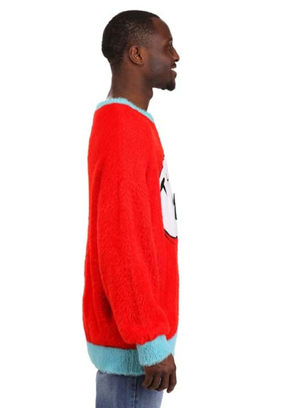 Dr. Seuss Adult Thing 1 & 2 Christmas Sweater - US 3222