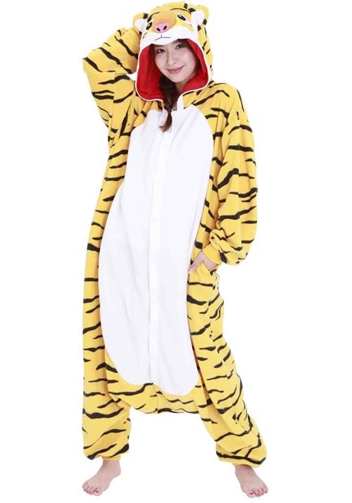 Adult Tiger Kigurumi Onesie - US 9219