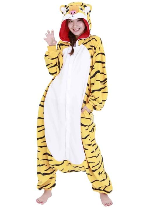 Adult Tiger Kigurumi Onesie - US 9219