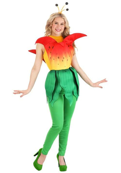 Tiger Lily Flower Costume for Women - US 4290