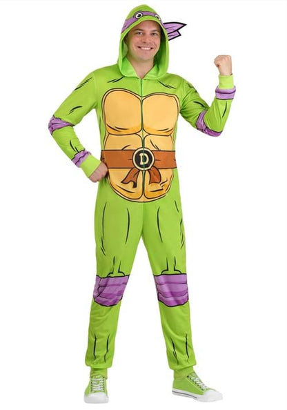 Adult Teenage Mutant Ninja Turtles Donatello Costume Onesie - US 3645