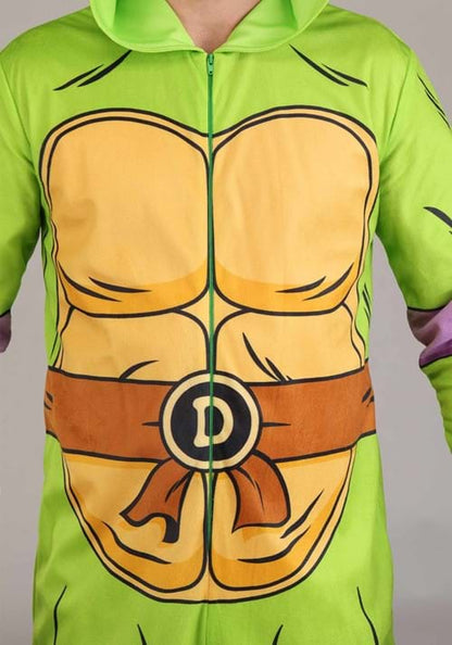 Adult Teenage Mutant Ninja Turtles Donatello Costume Onesie - US 3645