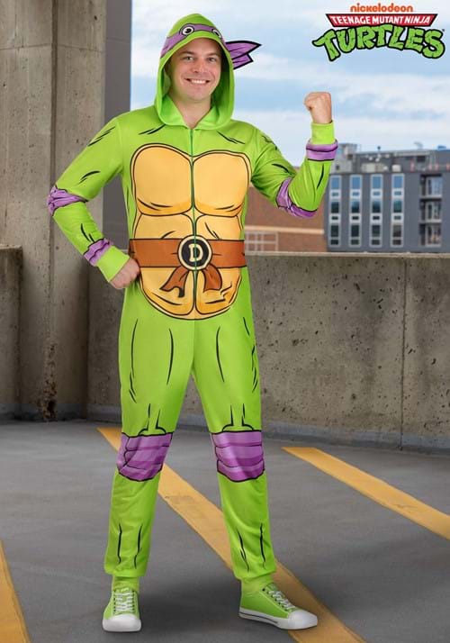 Adult Teenage Mutant Ninja Turtles Donatello Costume Onesie - US 3645