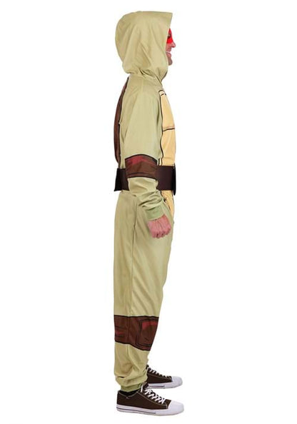 Adult Teenage Mutant Ninja Turtles Hooded Jumpsuit Costume - US 9590