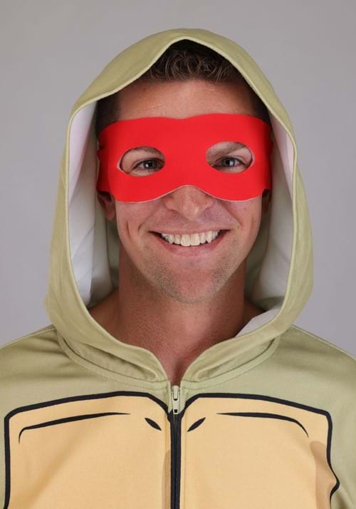 Adult Teenage Mutant Ninja Turtles Hooded Jumpsuit Costume - US 9590