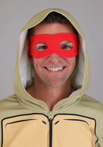Adult Teenage Mutant Ninja Turtles Hooded Jumpsuit Costume - US 9590