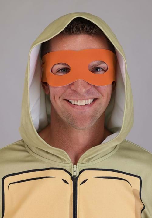 Adult Teenage Mutant Ninja Turtles Hooded Jumpsuit Costume - US 9590