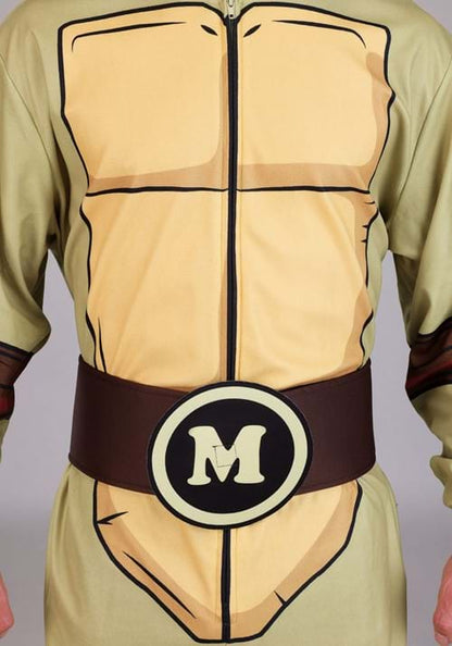 Adult Teenage Mutant Ninja Turtles Hooded Jumpsuit Costume - US 9590