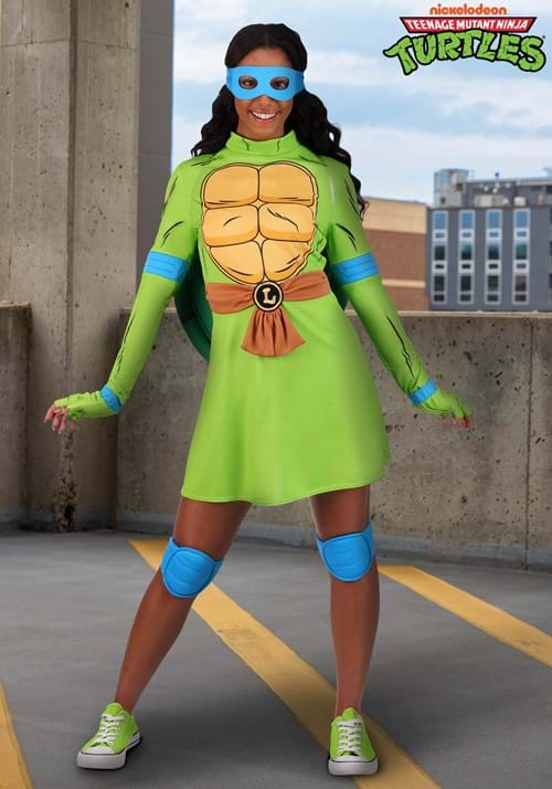 Teenage Mutant Ninja Turtles Leonardo Women's Costume Dress - US 2782