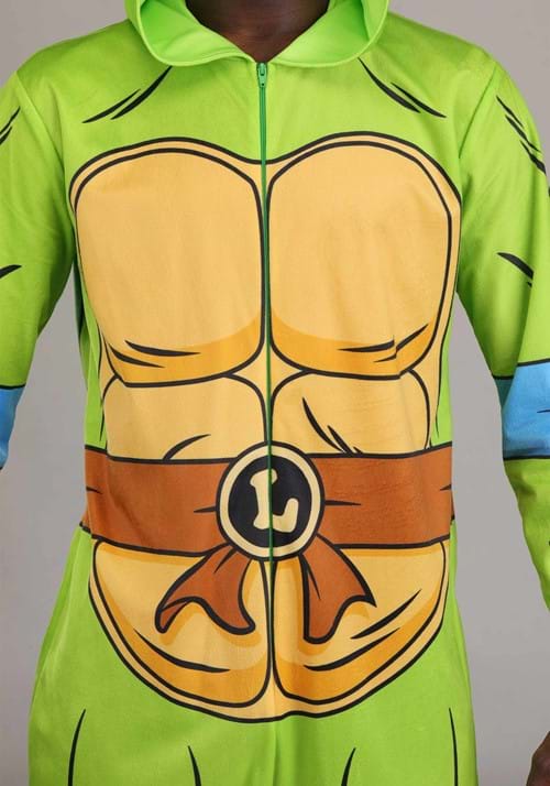 Adult Teenage Mutant Ninja Turtles Leonardo Costume Onesie - US 2611