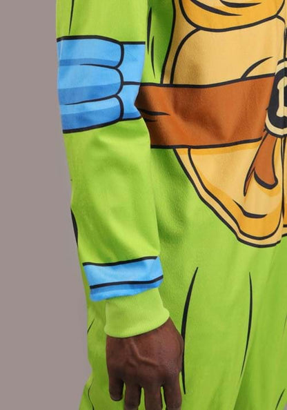 Adult Teenage Mutant Ninja Turtles Leonardo Costume Onesie - US 2611