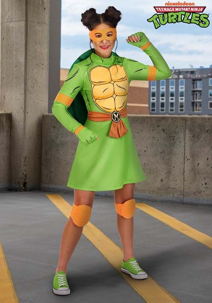 Teenage Mutant Ninja Turtles Michelangelo Women's Costume Dress - US 1771