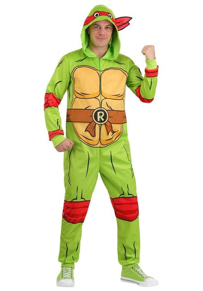Adult Teenage Mutant Ninja Turtles Raphael Costume Onesie - US 8295