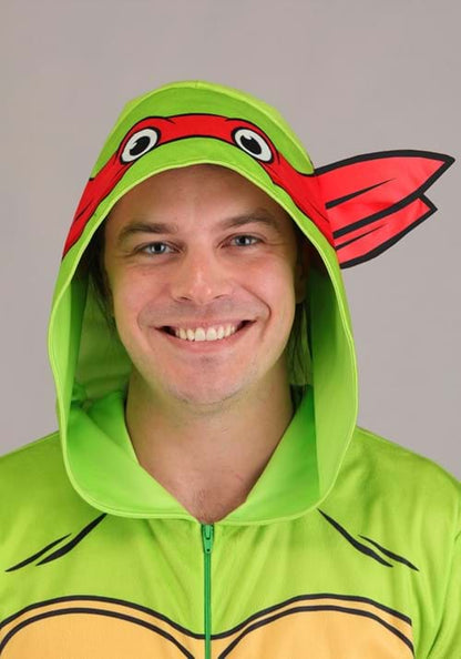 Adult Teenage Mutant Ninja Turtles Raphael Costume Onesie - US 8295